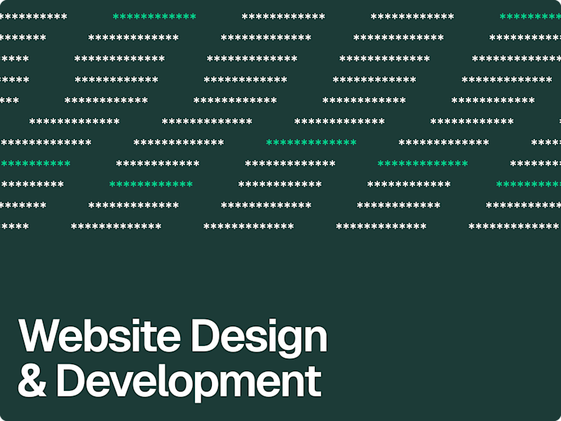 Cover image for Website Design and Development