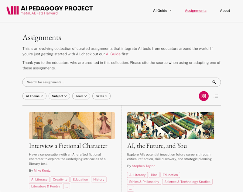 Cover image for AI Pedagogy Project