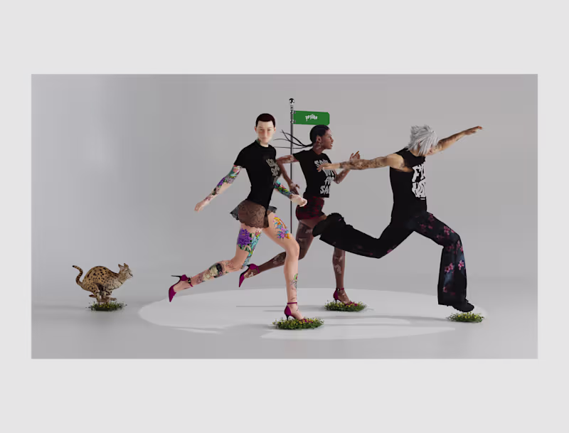 Cover image for YAZUKA - Digital Identity & 3D Merch Design