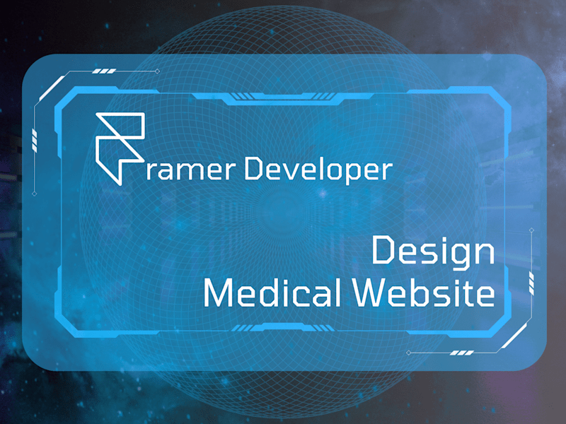 Cover image for Redesign medical website, Medical Website, Framer Developer