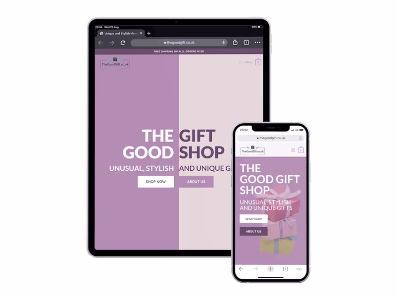 Cover image for The Good Gift Shop