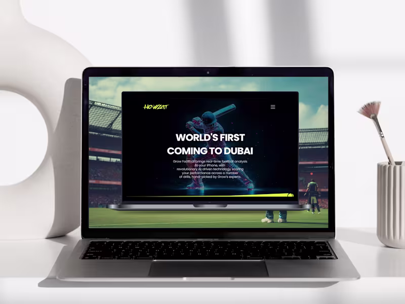 Cover image for Howzat - When cricket meets technology