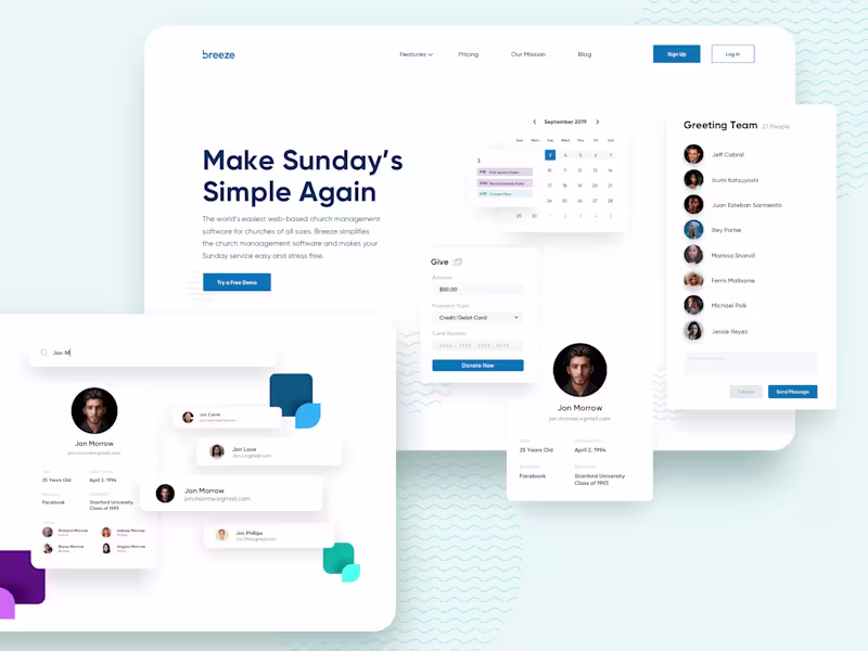 Cover image for Breeze: Church Management Simplified