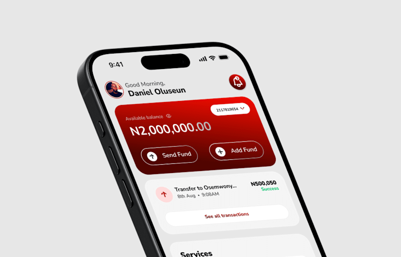 Cover image for App Redesign - United Bank for Africa