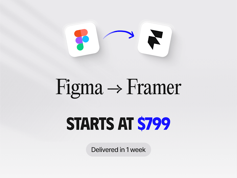 Cover image for Figma to Framer