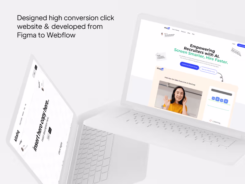 Cover image for Webflow Designer & Developer