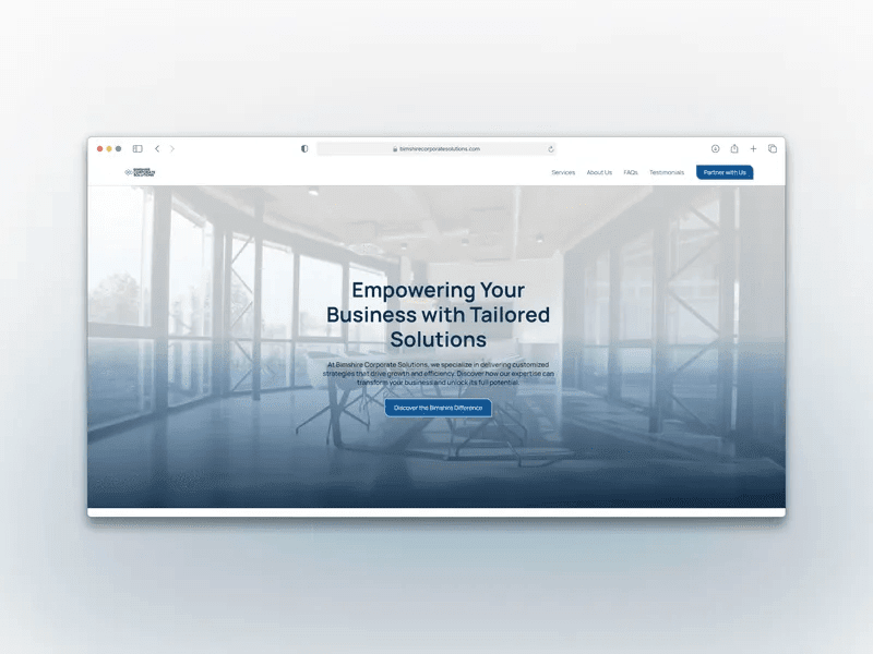 Cover image for Bimshire Corporate Solutions