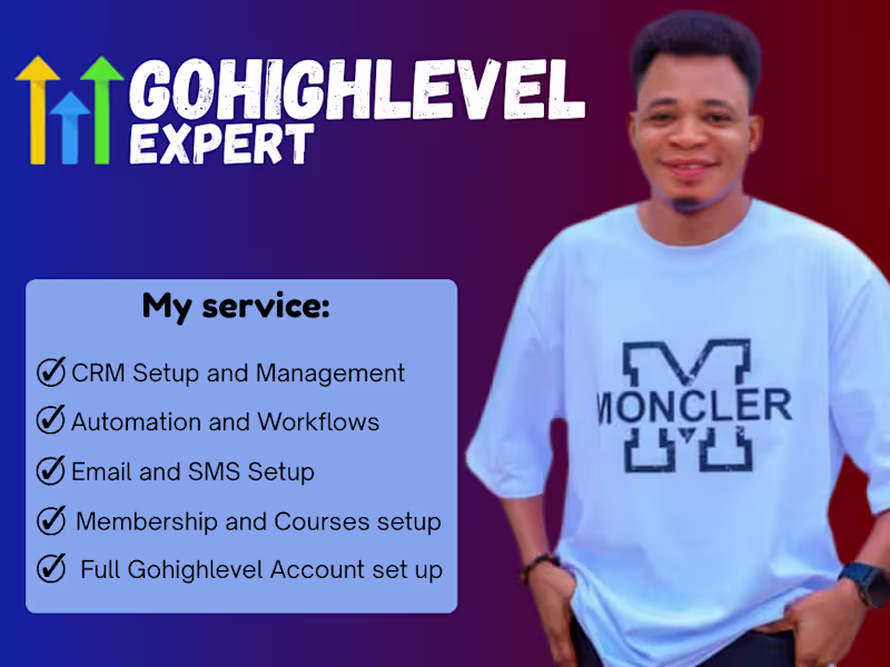 Cover image for I will set it up GoHighLevel Funnels, Automations, A2P 10DLC 