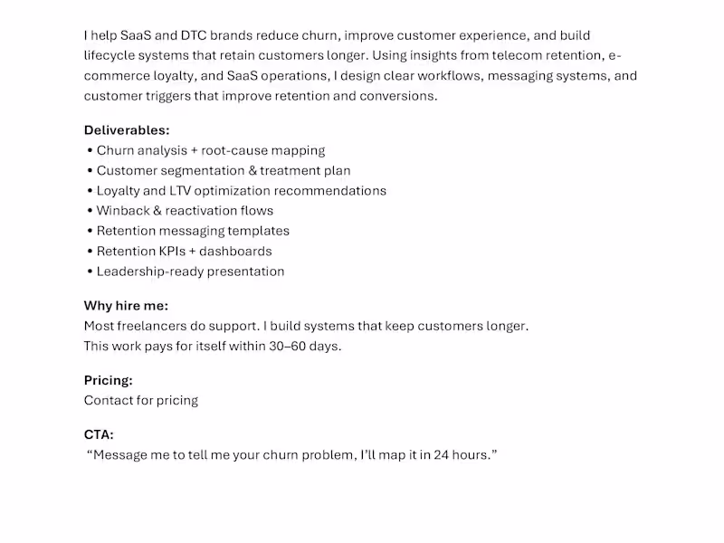 Cover image for Customer Retention & Lifecycle Optimization