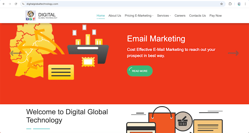 Cover image for Static Landing Page (HTML, CSS & Bootstrap)