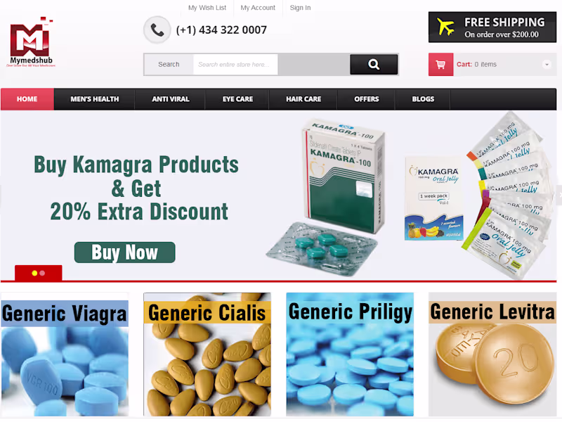 Cover image for One Store for all your Medicines - mymedshub