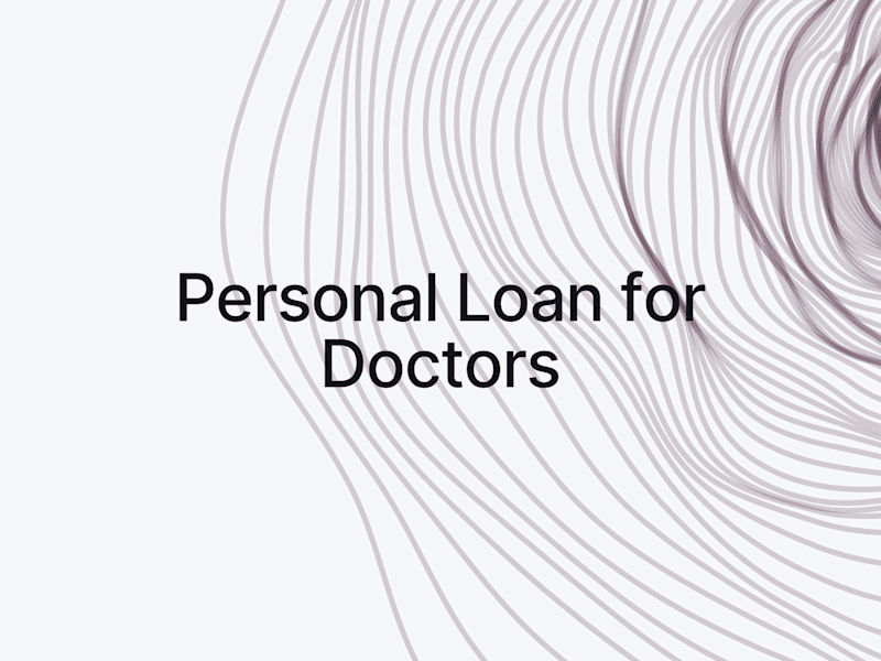 Cover image for Personal Loan for Doctors