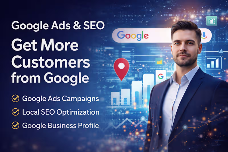 Cover image for Google Ads Expert | PPC & Local SEO Specialist