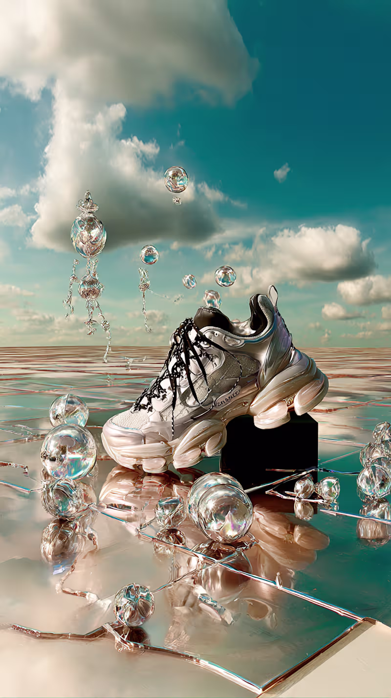 Cover image for Liquid Luxury is an AI-generated product visualization conce...