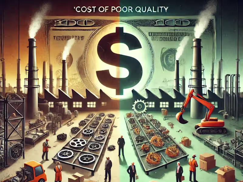 Cover image for Helped a company stop hemorrhaging money from poor quality