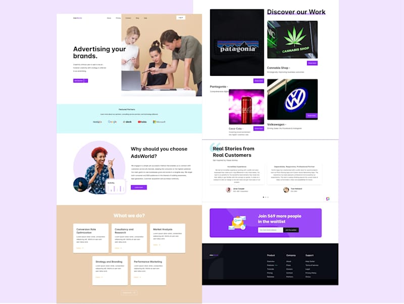 Cover image for AdsWorld landing page