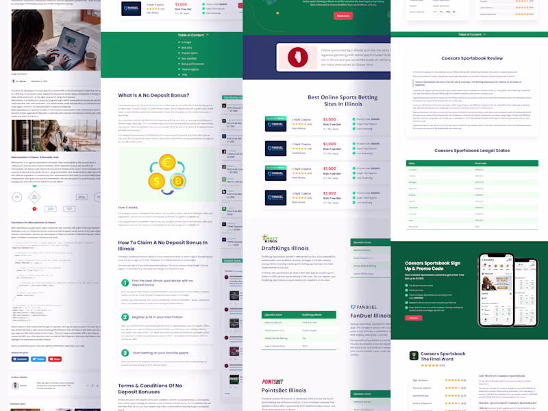 Cover image for Betting Website Design