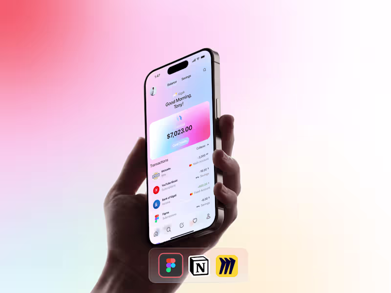 Cover image for Clear & Easy Product (UI/UX) Design for Mobile and Web Apps.