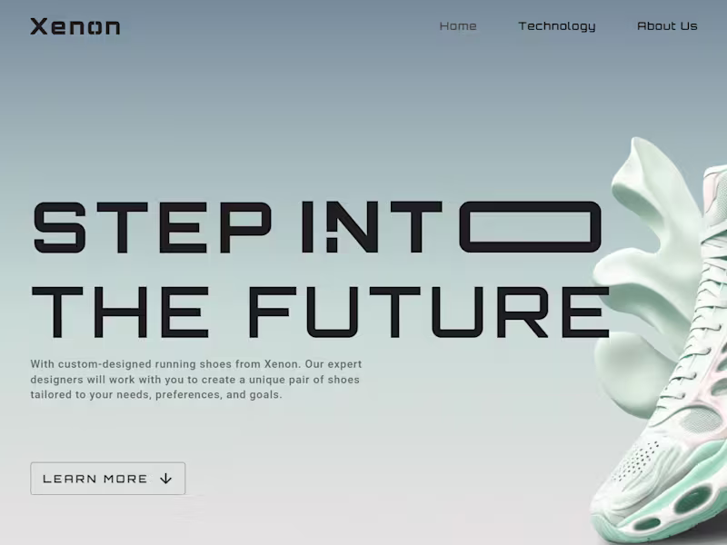 Cover image for "ShoeFeatureHub: Innovative Website for Showcasing Shoe Features