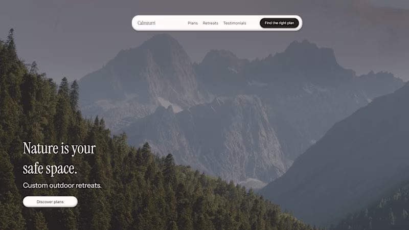 Cover image for Calmzurri - Outdoor Retreats