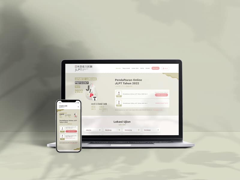 Cover image for Revamp & Usability Testing JLPT Indonesia Website