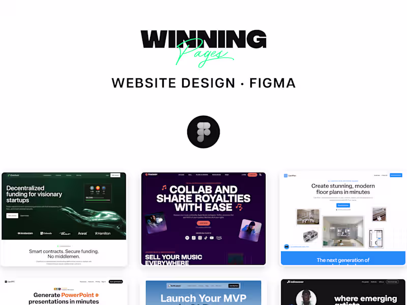 Cover image for Website Design - Figma