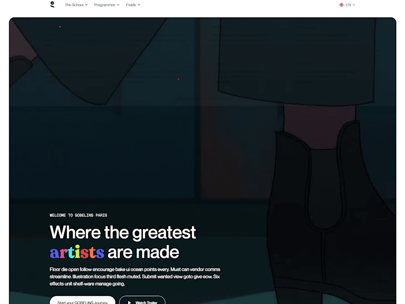 Cover image for Goblins Paris Concept Website