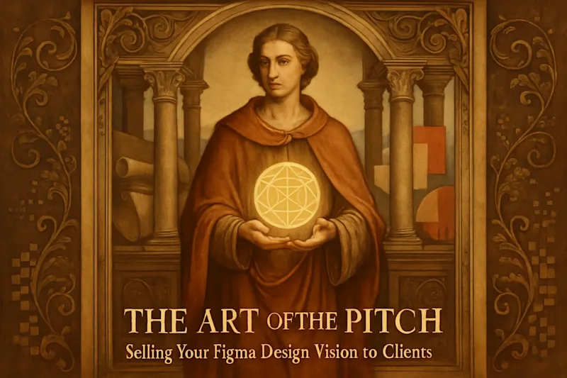 Cover image for The Art of the Pitch: Selling Your Figma Design Vision to Clients