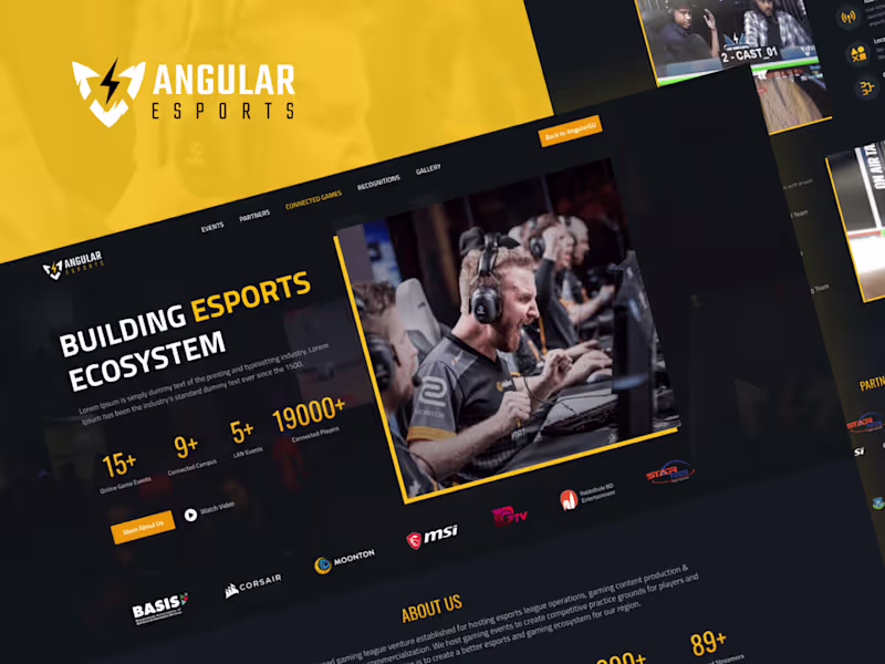 Cover image for Website UI UX Design
