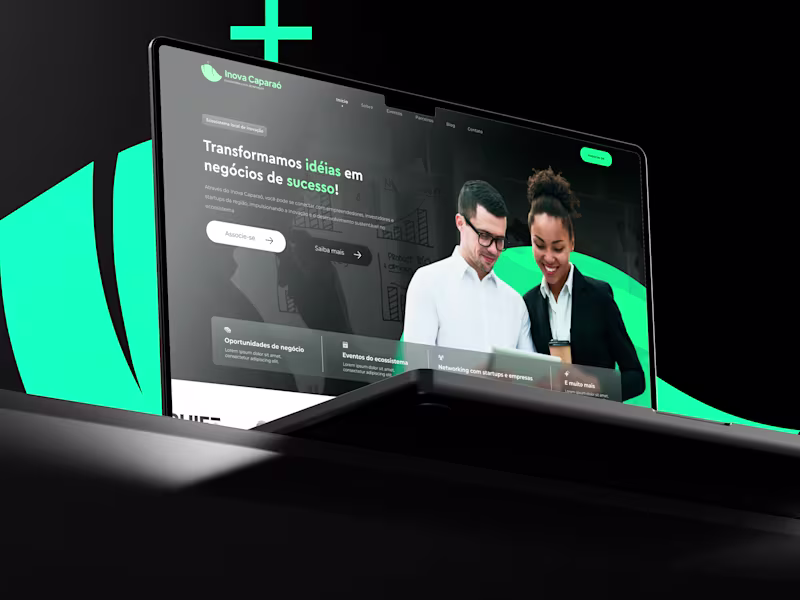 Cover image for Inova Caparaó | Landing Page UI/UX