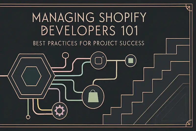 Cover image for Managing Shopify Developers 101: Best Practices for Project Success