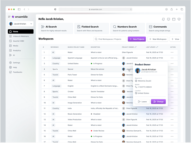 Cover image for Search Management Dashboard
