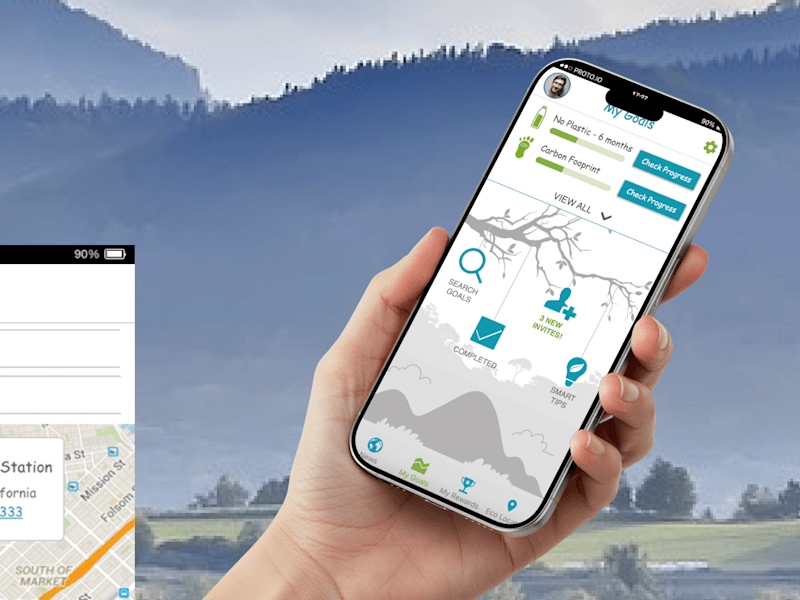 Cover image for Eco Guru, an environmental application.