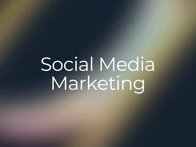 Cover image for Social Media Marketing & Project Management
