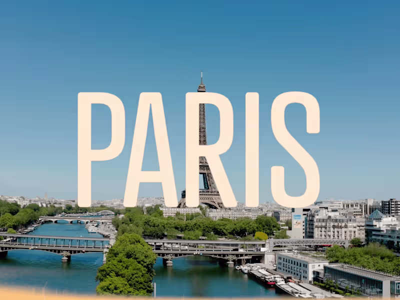 Cover image for Exploring Paris Trailer Creation