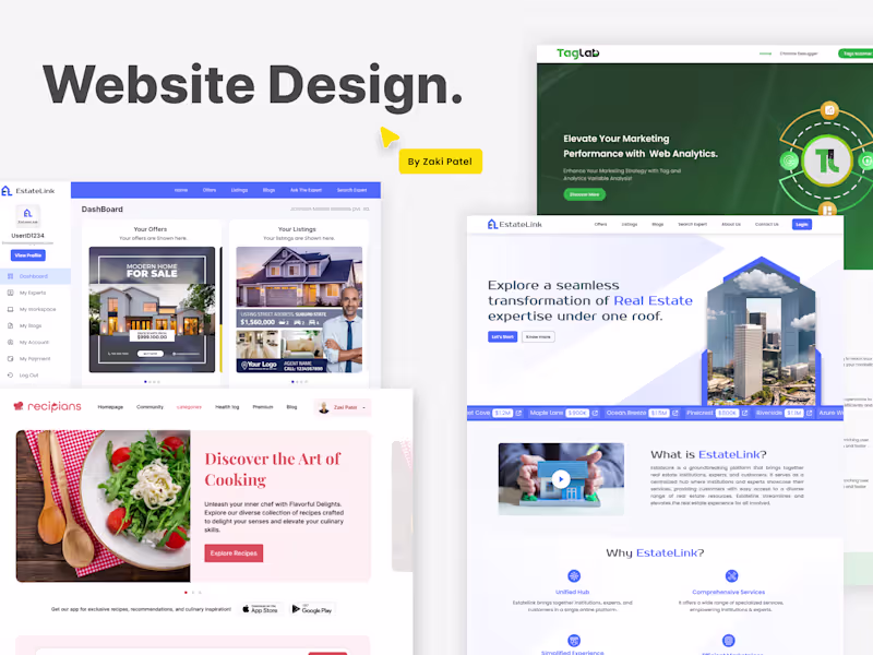 Cover image for Website UI/UX Design for an Engaging User Experience.