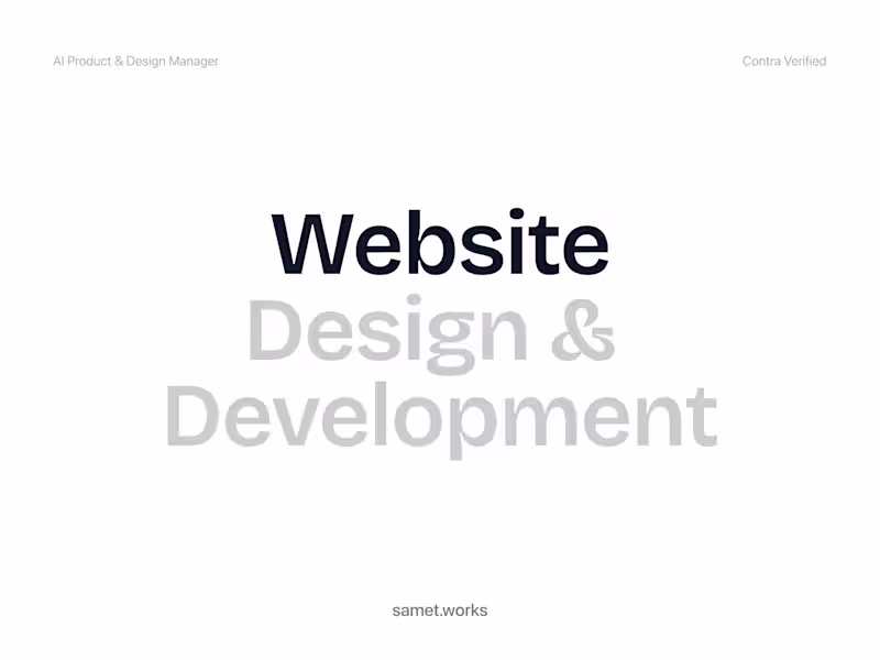 Cover image for Website Design & Development with Figma & Cursor