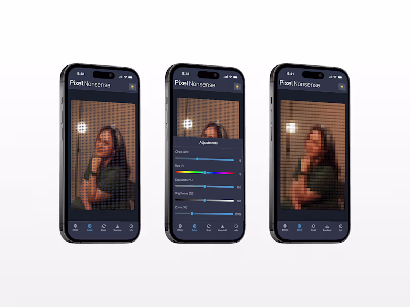 Cover image for Pixel Nonsense Visual System