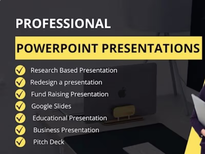 Cover image for I will design Powerpoint, Google slides, Canva presentation 