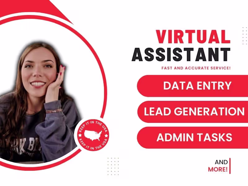 Cover image for Professional and Affordable Virtual Assistant Services