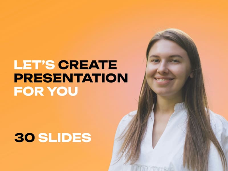 Cover image for Custom presentation from scratch, 30 slides
