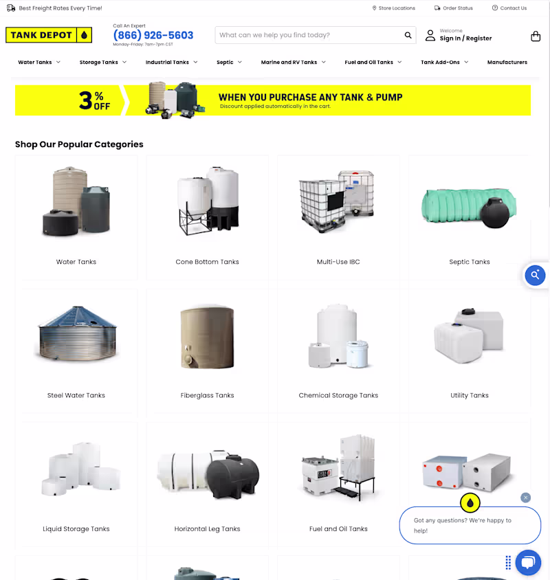Cover image for TankDepot.com