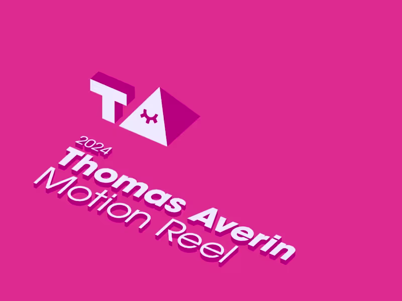 Cover image for 2024 Reel / Motion Design + Animation