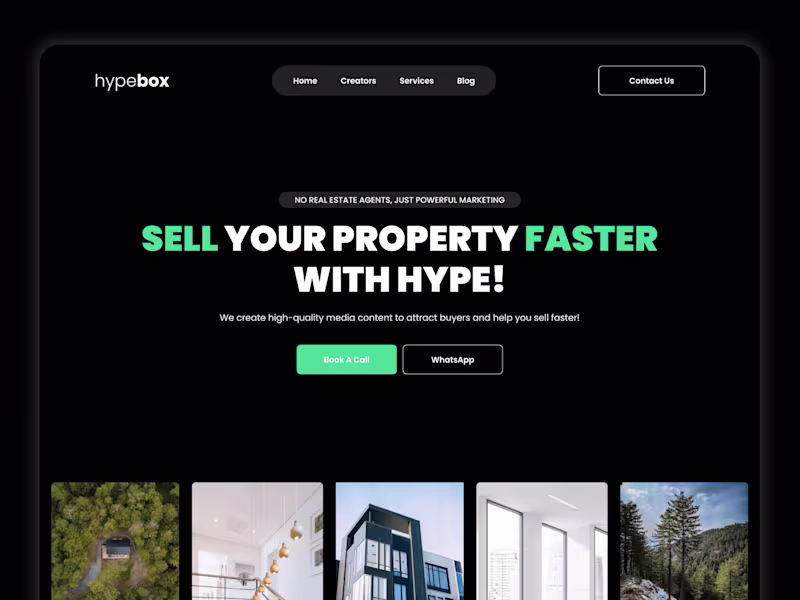 Cover image for Real Estate Marketing Website | Framer