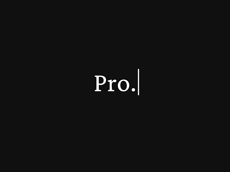 Cover image for Pro Pack