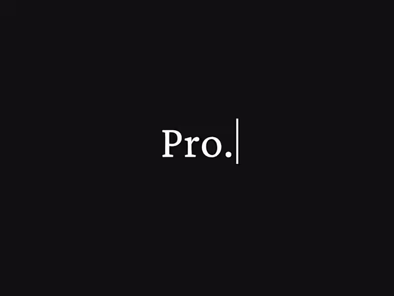 Cover image for Pro Pack