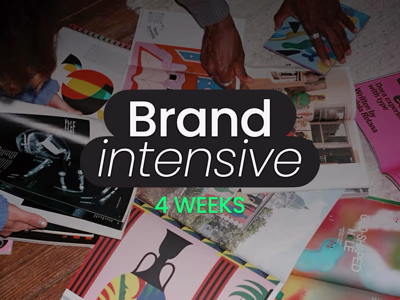 Cover image for Brand Intensive: Strategic Foundation + Comprehensive Identity