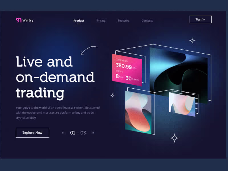 Cover image for Webflow landing page