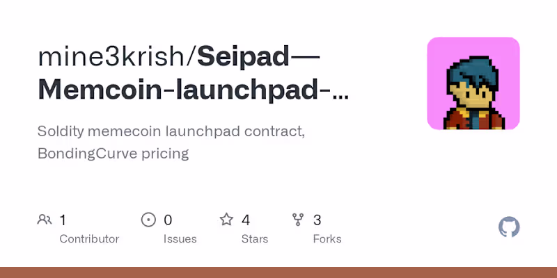 Cover image for SeiPAD - Decentralized Token Platform Development