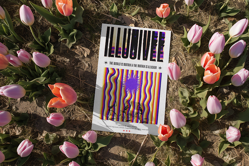 Cover image for Illusive Poster Design